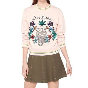 Sandro Love Karma Sweatshirt